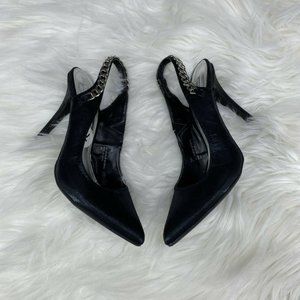 Steve Madden Siri Pointed Toe Slingback Heels Sz 7